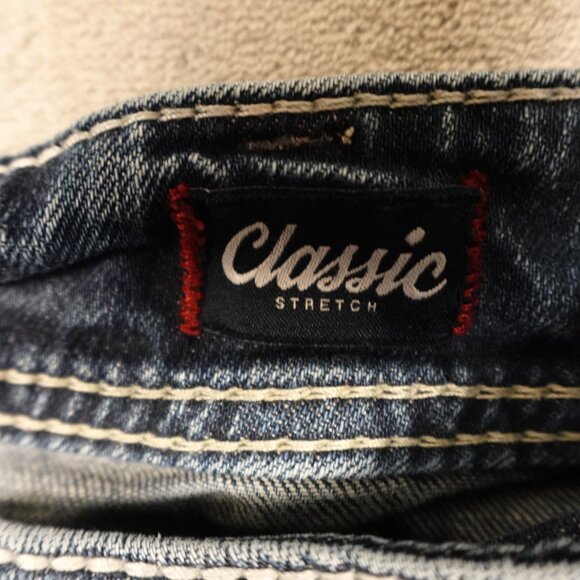 Silver Jeans Co. Suki Straight Women’s Size 16/32 Dark Wash Classic Stretch - Picture 4 of 13